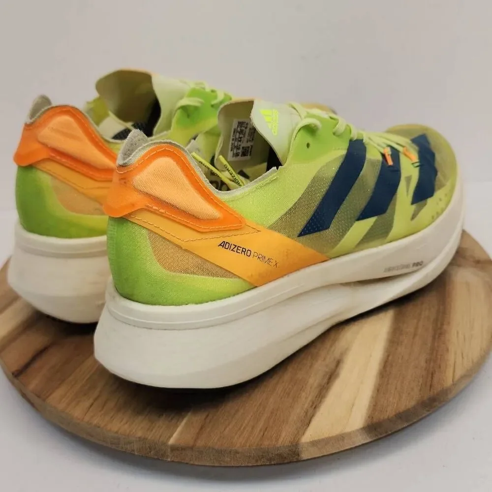 Adidas Adizero Prime X - Pulse Lime/ Flash Orange 2021 (GX3136) - 10 Mens
